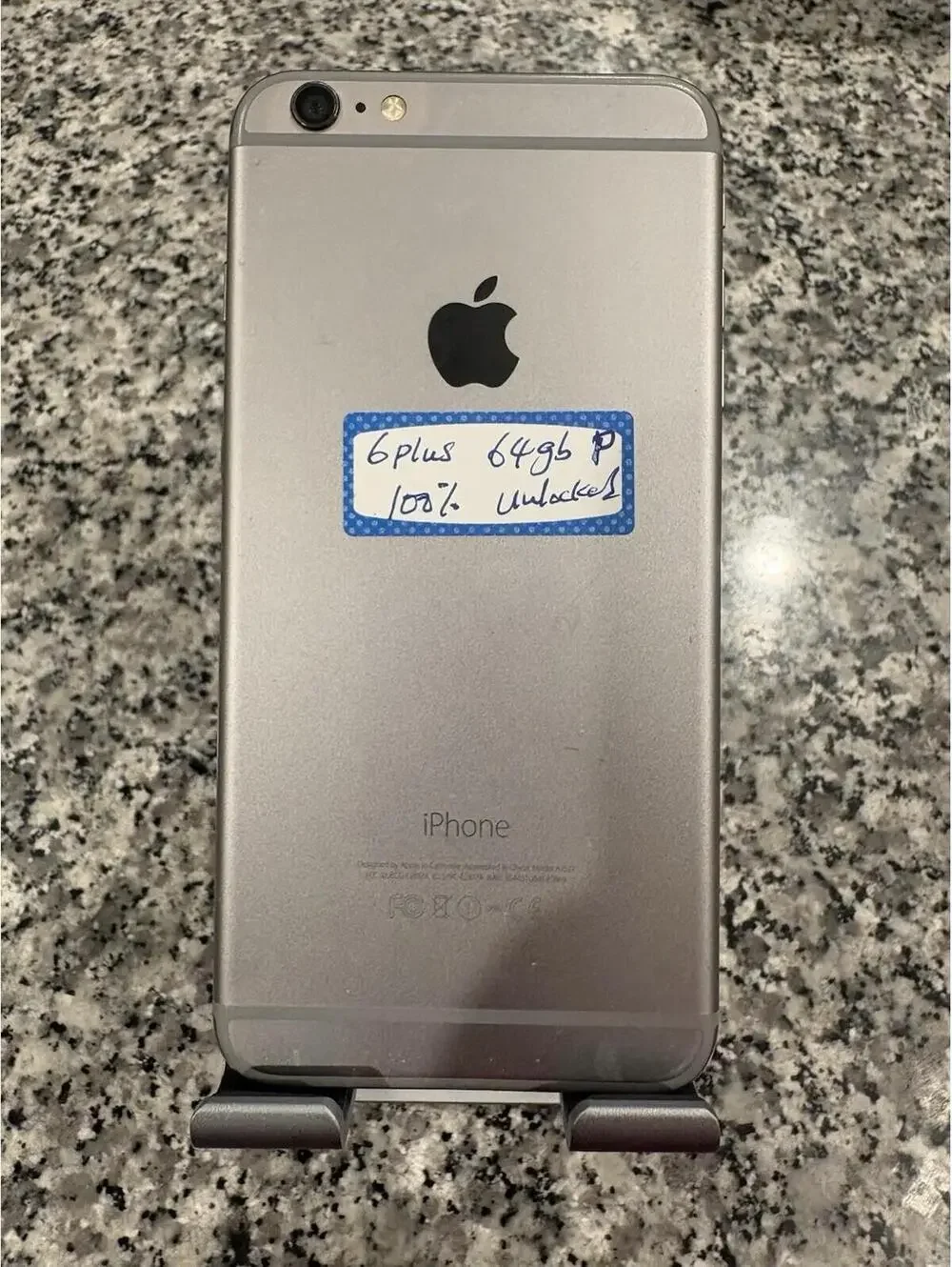 Apple iPhone 7 Plus - 64 GB - Black(Unlocked) Battery Health 100% P